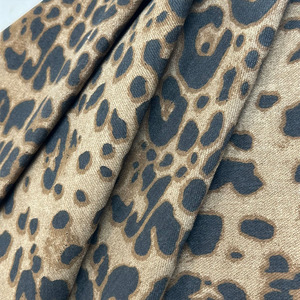 Kain Katun Motif Leopard Bernapas Lembut dan Bercorak untuk Kemeja - Product Image 3