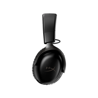 Casque de jeu sans fil à faible latence HyperX Cloud III, circum-auriculaire, audio spatial DTS, micro, affichage numérique, batterie 120H