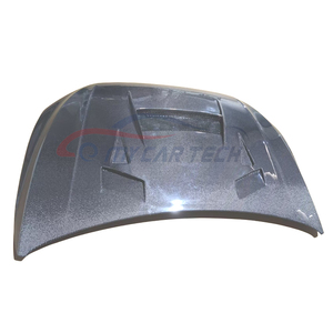 Pour Volkswagen <span class=keywords><strong>Polo</strong></span> 2019-2024, accessoires de capot moteur en fibre de carbone - Product Image 2