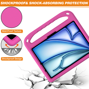 Étui antichoc en mousse EVA pour tablette pour enfants pour <span class=keywords><strong>iPad</strong></span> <span class=keywords><strong>Air</strong></span> 11 2024 <span class=keywords><strong>housse</strong></span> de béquille de poignée de pare-chocs pour <span class=keywords><strong>iPad</strong></span> Pro 11 2024 - Product Image 5