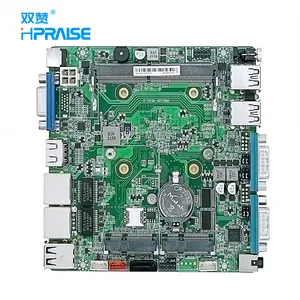 J4125 J1900处理器2 HDM 6 USB 2局域网工业控制纳米迷你itx主板