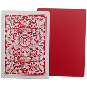 Cartes à jouer écologiques en plastique personnalisées pour le marché d'exportation français Publicité pour le <span class=keywords><strong>poker</strong></span> et les jeux de société pour les spectacles - Product Image 4