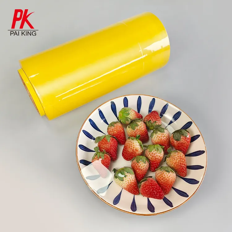 Plastic Food Wrap PVC Cling Film Cheap Price PVC Cling Film Customized Cling Film Packaging