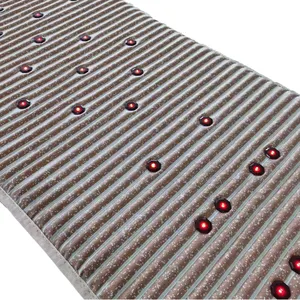 新产品Chakramat红外加热垫负离子Pemf电气石玉光子疗法紫水晶床垫