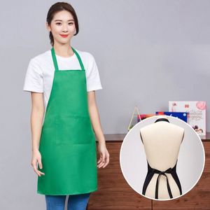 Delantales Personalizados para Técnicos de Uñas y Maquillaje con Bajo MOQ, Diseño Liso para Mujer, con Impresión Personalizada - Product Image 6