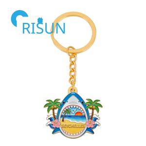 Llavero Personalizado de Metal con Diseño de Tortuga y Cangrejo de <span class=keywords><strong>Seychelles</strong></span>, Recuerdo de Playa, Verano, Naturaleza Marina, Aleación de Zinc con Protección UV, Llavero Moderno - Product Image 5