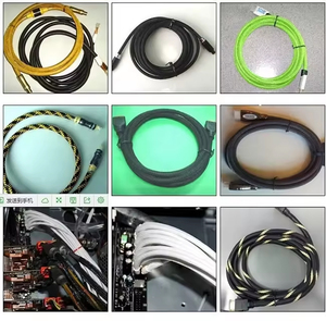 Malla Telescópica Expandible de PET Negra para Cables, Funda Protectora de Cable Trenzado - Product Image 5