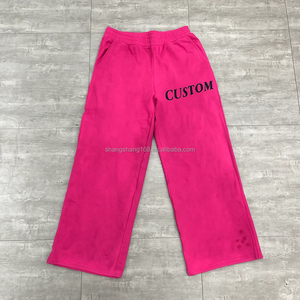 <span class=keywords><strong>Pantaloni</strong></span> da jogging personalizzati <span class=keywords><strong>con</strong></span> serigrafia DTG pesanti larghi <span class=keywords><strong>pantaloni</strong></span> della tuta sporchi lavati <span class=keywords><strong>con</strong></span> acido - Product Image 3