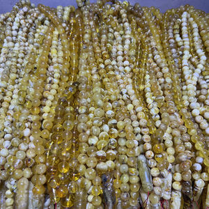 Gioielli in ambra naturale perle d'ambra russa 10-16mm perline di preghiera musulmana Imam a buon mercato - Product Image 5