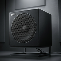 Haut-parleur professionnel I.EVOICE SUB112 ODM/OEM multifonction en contreplaqué et métal de 12 pouces, audio haute résolution, ultra-basse fréquence pour