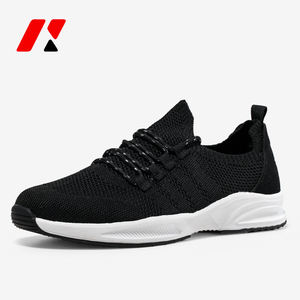 Chaussures <span class=keywords><strong>de</strong></span> course et <span class=keywords><strong>de</strong></span> marche respirantes, originales, <span class=keywords><strong>de</strong></span> luxe, personnalisées, dernières tendances, en maille Fly Knit, décontractées, pour femmes et hommes - Product Image 2