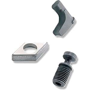 Kit de herramientas de corte Fervi para torneado y fresado de piezas metálicas brillantes sin recubrimiento - Product Image 1