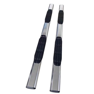 <span class=keywords><strong>Seuil</strong></span> <span class=keywords><strong>de</strong></span> <span class=keywords><strong>barre</strong></span> <span class=keywords><strong>de</strong></span> marchepied latéral en aluminium <span class=keywords><strong>noir</strong></span> argenté pour Dodge RAM - Product Image 1