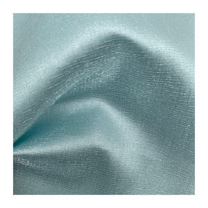 A236 parlak ipek saten kumaş dokuma ışık 100% Polyester kumaş kırışık ilkbahar/yaz moda elbise gömlek kumaşı - Product Image 6