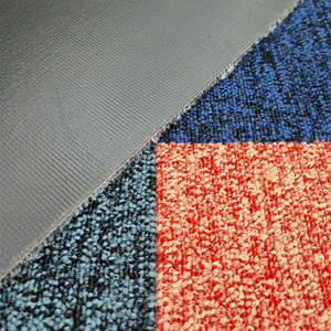 Durevole 50x50 Hotel moquette e piastrelle per tappeti insonorizzati Loop moquette per ufficio commerciale stile moderno in poliestere piastrelle moquette - Product Image 6