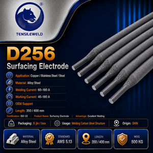 <span class=keywords><strong>Electrodo</strong></span> de acero con alto contenido de manganeso D256 para revestimiento, varilla de soldadura de 3.2mm para cuchillas de hormigonera - Precio - Product Image 1