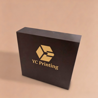 Nueva Caja de Regalo Plegable Magnética de Papel con Logotipo Grande de Diseño Personalizado, Caja de Regalo Plegable de Cartón Rígido de Lujo