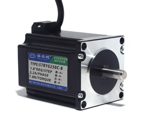 2.3N stepper มอเตอร์ DM542 <span class=keywords><strong>57BYG250H</strong></span> มอเตอร์ 24V 57 stepper มอเตอร์ความยาว 81 มม.8 มม. - Product Image 1