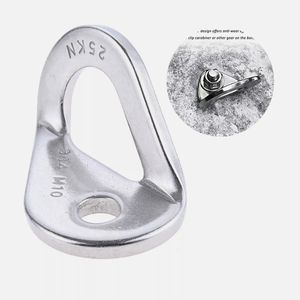 Point d'ancrage fixe d'escalade en acier inoxydable 316 | <span class=keywords><strong>Piton</strong></span> de roche robuste pour l'alpinisme et les équipements de sécurité en plein air - Product Image 2