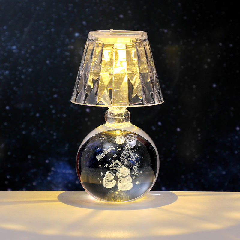 Bonhomme de neige de Noël transparent