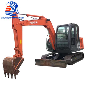 Excavatrice d'<span class=keywords><strong>occasion</strong></span> Hitachi ZX60 ZX60-<span class=keywords><strong>5</strong></span> EX60-<span class=keywords><strong>5</strong></span> à chenilles, haute efficacité, bon état, 6 <span class=keywords><strong>tonnes</strong></span>, <span class=keywords><strong>mini</strong></span>-excavatrice d'<span class=keywords><strong>occasion</strong></span> - Product Image 1