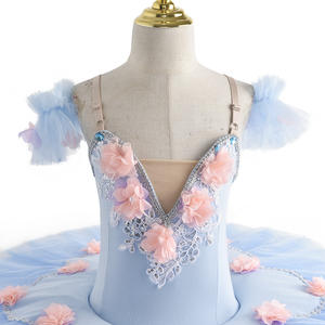 Tutú de Ballet profesional Pancake niños <span class=keywords><strong>blanco</strong></span> Swan Lake Ballet disfraz niños Danse niñas bailarina tutú faldas - Product Image 5