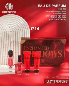 Set di Profumi Enchanted Shadows 4 Pezzi Eau De Toilette Spray Fragranza Floreale per Donne - Product Image 3