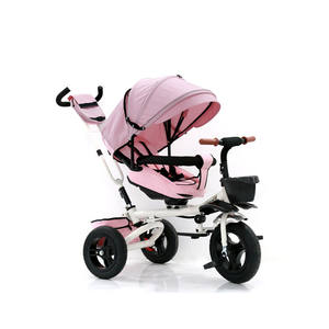 WQL Vente chaude Tricycle de haute qualité Fabriqué en Hebei Cadre en acier pour enfants Poussette et tricycle pour enfants de 2 à 3 ans - Product Image 5