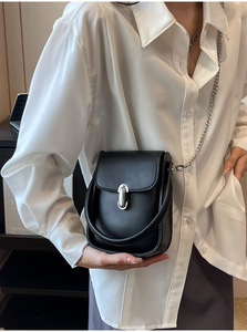 Girls' Easy Carry Small <strong>Bags</strong> Ins Hot Fashion Ladies <strong>Mobile</strong> <strong>Bags</strong> Simple Designs Women square Handbags Wholesale for 2024 Summer - Product Image 5