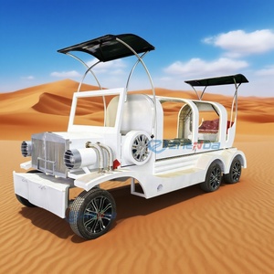 Carruaje Eléctrico Elegante de Doble Propósito para Funerales, Transporte Digno de Despedida con Cabina de Carga Trasera - Product Image 1
