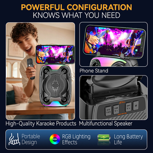 SING-E ZQS-W3106 Nhà máy cung cấp RGB Loa răng xanh với Mic Điện thoại đứng Thiết kế di động giá tốt nhất cho các đại lý - Product Image 6