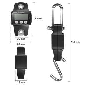 Sofort lieferbare manuelle, drehbare Waage, 300 kg, digitale Hängewaage, multifunktionale Kranwaage - Product Image 4