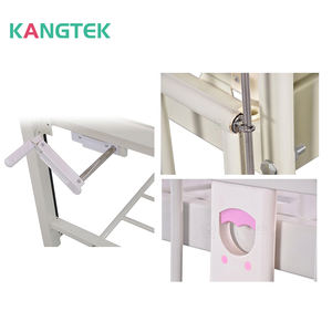KANGTEK Gemakkelijk te bedienen ziekenhuis meubilair enkelvoudig draaibaar kinderbed - Product Image 4