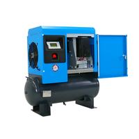 Compresseurs industriels 3.7kw 4.5kw 5.5kw 7.5kw Compresseur à vis silencieux avec système d'air silencieux