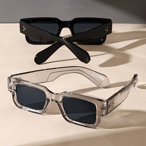 Z116 Fashion Women Men Retro Thick Rectangle <b>Square</b> Sun Glasses Uv400 Shades Sunglasses - Product Image 1