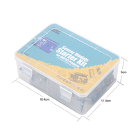 Kit de démarrage de module de capteur Robowiz pour Arduino Set R3 0.96 OLED 1602 écran LCD avec tutoriel pour Arduino uno
