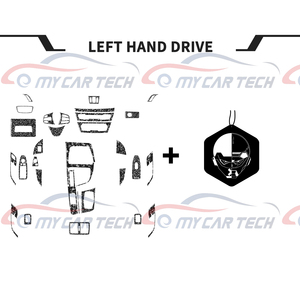 Pegatina embellecedora Interior de fibra de carbono para BMW X1 F48 2016 2021 X2 F39 <span class=keywords><strong>2018</strong></span> 2021 - Product Image 5