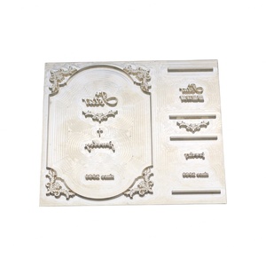 Placa de Estampado de Acero con Diseño de Diferentes Formas Personalizada al por Mayor, Molde en Relieve - Product Image 5