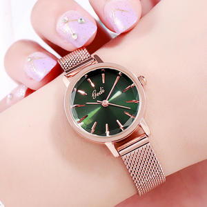 Montre pour femme à cadran dégradé très vendue, petit cadran, bracelet en maille, élégante, simple et polyvalente - Product Image 4