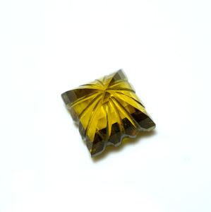 Synthetic for Diaspore Faceted <b>Square</b> Cut Color Change Loose Gemstone Jewelry Making Carved Stone - Product Image 2