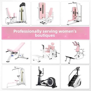 Full Set of Adjustable Eco-Friendly Metal Gym Equipment for Women-Integrated Weightlifting Trainer