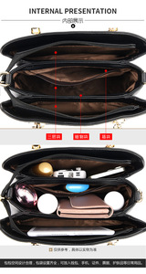 New <b>Soft</b> PU <b>Leather</b> Women's Crossbody <b>Bags</b> Large Capacity Shoulder Handbags Women Fashion Pendants Designer Casual Tote <b>Bags</b> - Product Image 5