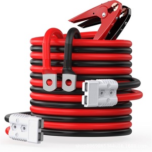 Câble de démarrage Noone, calibre 1, 25 pieds, robuste, pour camion diesel, utilisation d'urgence - Product Image 1