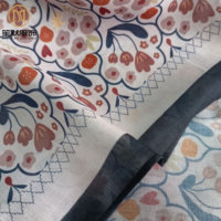 Vente en Gros de Prière Musulman Pour Femme Voile de Coton Foulard Malaisien Imprimé Fleur Pashmina Robe Hijabs Femmes Musulmanes