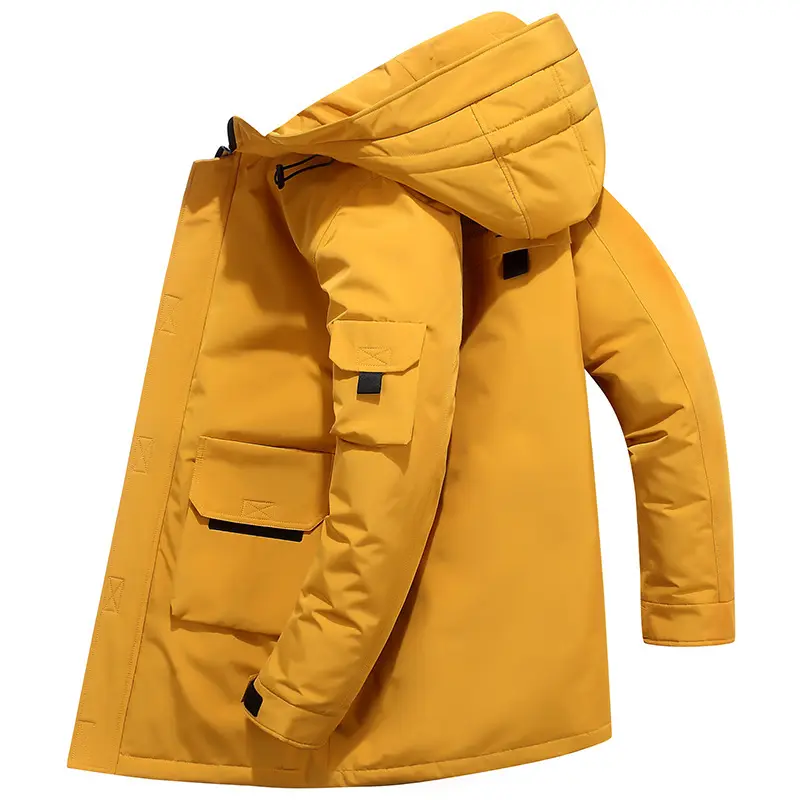 Shinesia Custom Logo Wholesale Men Winter Down Jacket Mountain Hardwear Chaquetas Para Hombre