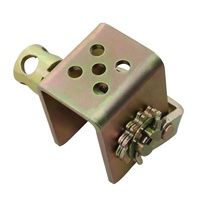 Manivela de Cadena de Alta Resistencia de 2 Pulgadas - Capacidad de 5000 kg, Manivela Manual con 5 Orificios de Montaje para Uso Industrial y Correas de Trinquete