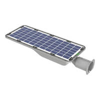 Lampu Jalan Tenaga Surya Kompetitif IP65 2700-6500K dengan Kamera, Panel PV 6V 15-30W, Tiang Terpisah yang Dapat Disesuaikan untuk Penerangan Jalan