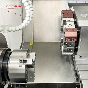 Cooray crl52my điện tháp nghiêng giường tailstock xây dựng trong Y trục fanuc/Siemens cncturning phay hợp chất gia công Trung tâm máy tiện - Product Image 4