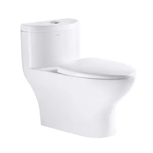 Hot Sales High Quality Modern Ceramic Ivory White Washdown WC Bathroom Floor Sanitary Ware Set Toilet For Bathroom