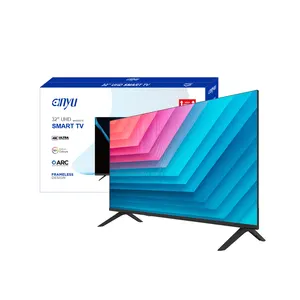 Quality TV export manufacturer Verification supplier led 32 inch frameless led smart tv